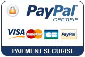 Carte de crdit via paypal.