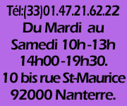 telephone magasin & horaires
