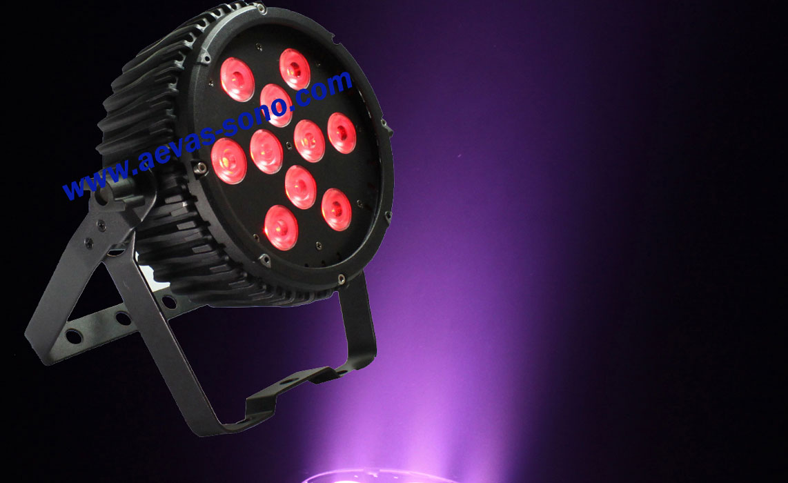 PAR SLIM 10 LEDS 8W