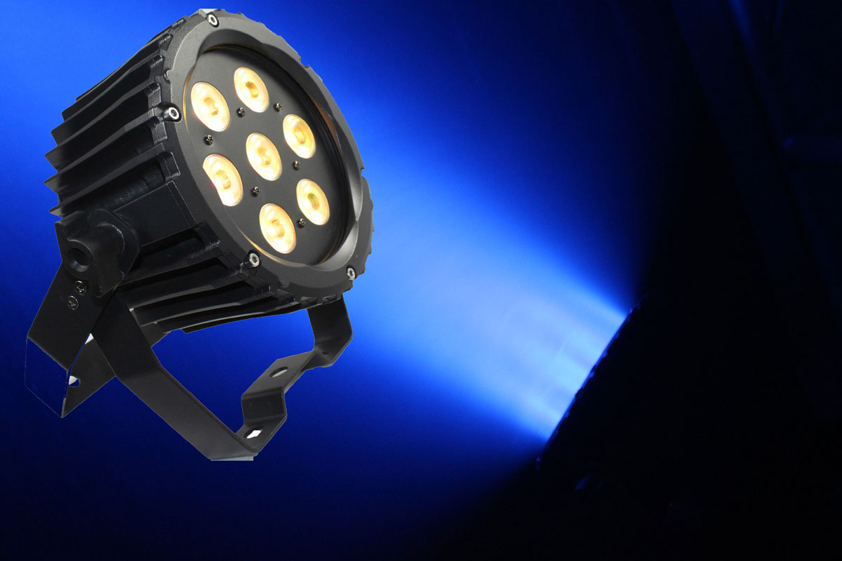 PAR SLIM 7 LEDS 8W