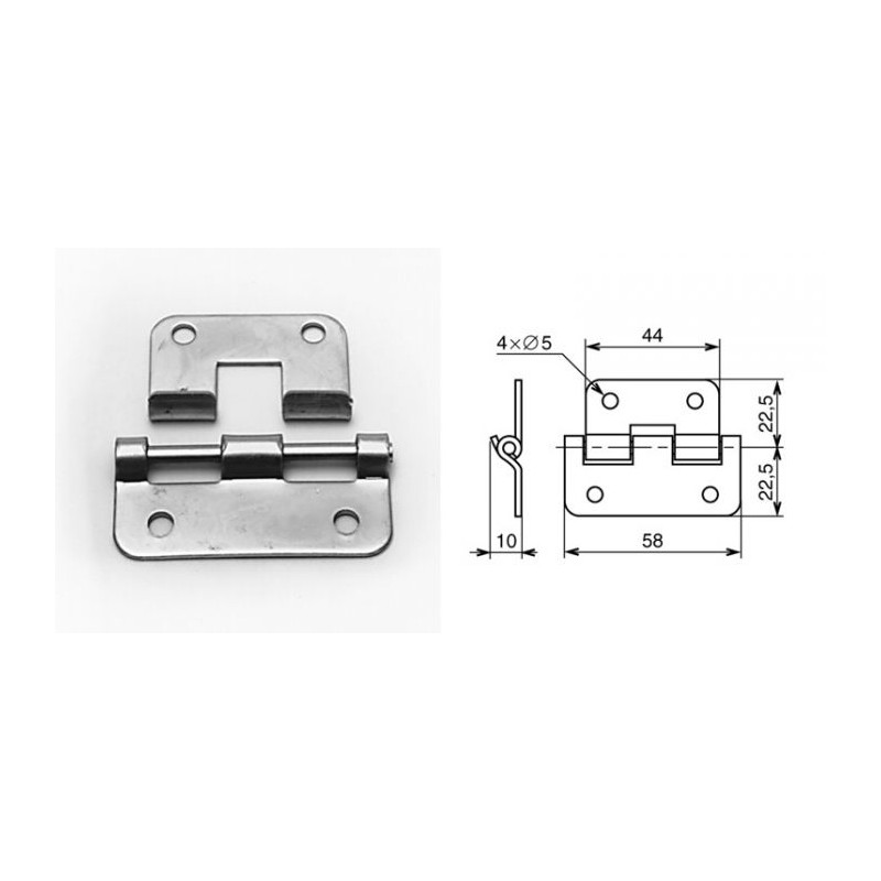 CHARNIERE DEGONDA GM 8202